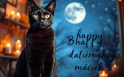 Deň čiernych mačiek – prečo sú tieto mačky výnimočné?