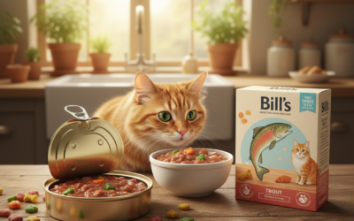 Mokré krmivo Bill’s s pstruhom – teraz za akciovú cenu!