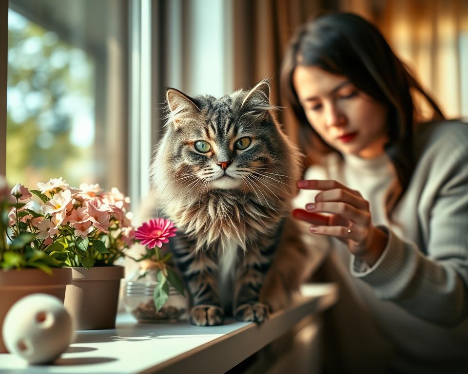 alergia na peľ u mačiek