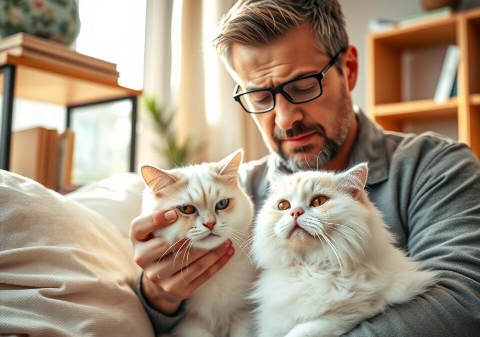 Alergia na prach u mačiek – Všetko, čo o tom potrebuješ vedieť!