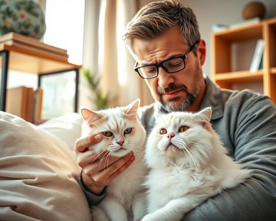 alergia na prach u mačiek