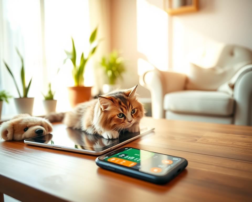 aplikácie na sledovanie zdravia mačky