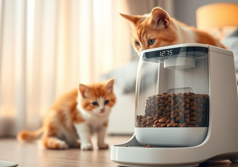 Automatické kŕmidlá pre mačky – Všetko, čo o tom potrebuješ vedieť!