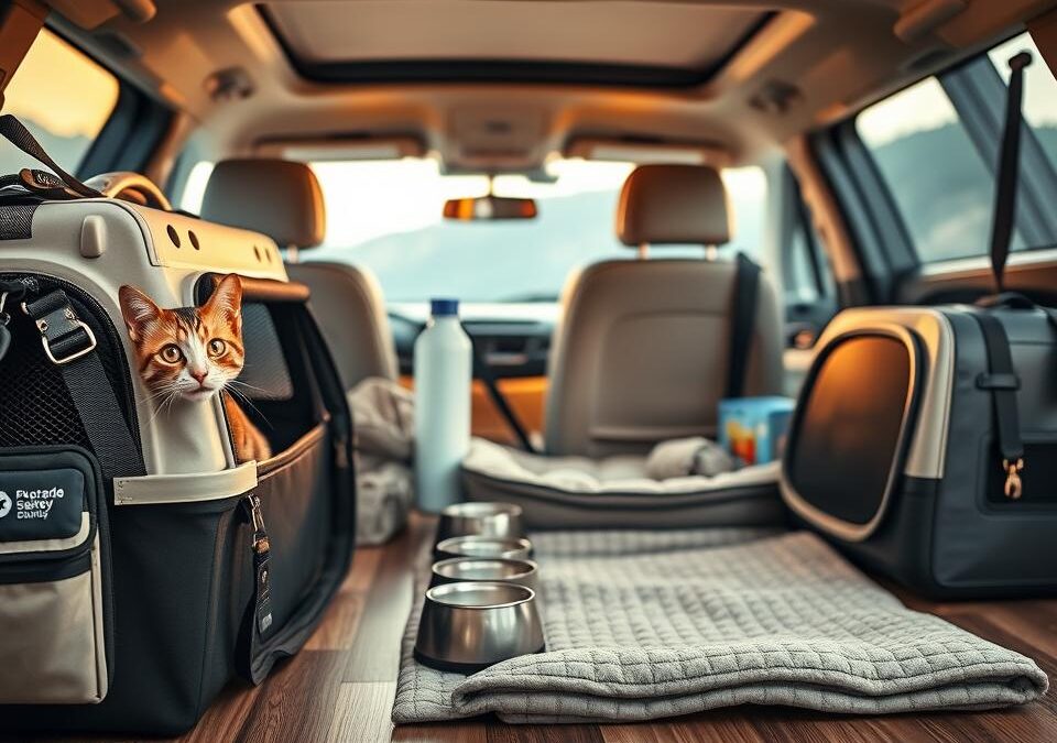 Bezpečnostná výbava na cestovanie s mačkou – Všetko, čo o tom potrebuješ vedieť!
