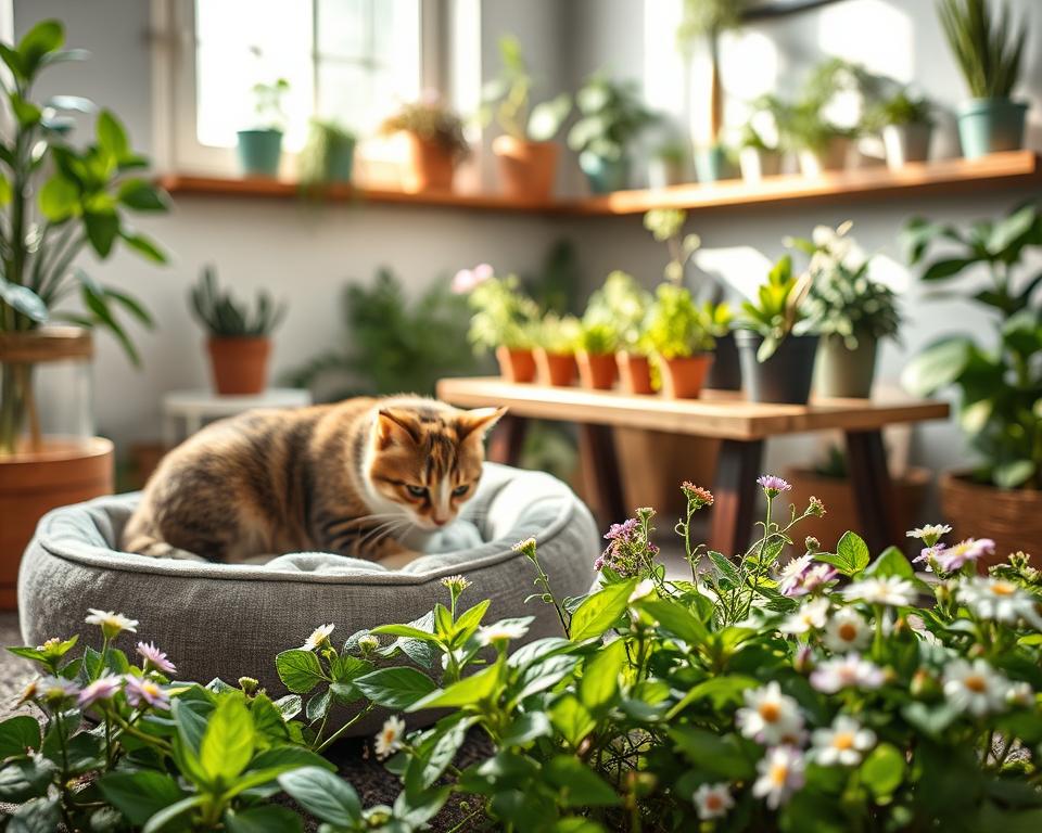 Bylinky s upokojujúcim účinkom pre mačky – Všetko, čo o tom potrebuješ vedieť!