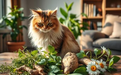 Mačací blog 23 Bylinná liečba pre mačky – Všetko, čo o tom potrebuješ vedieť!