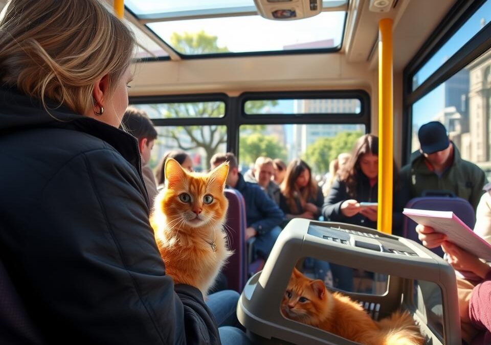Cestovanie s mačkou autobusom – Všetko, čo o tom potrebuješ vedieť!