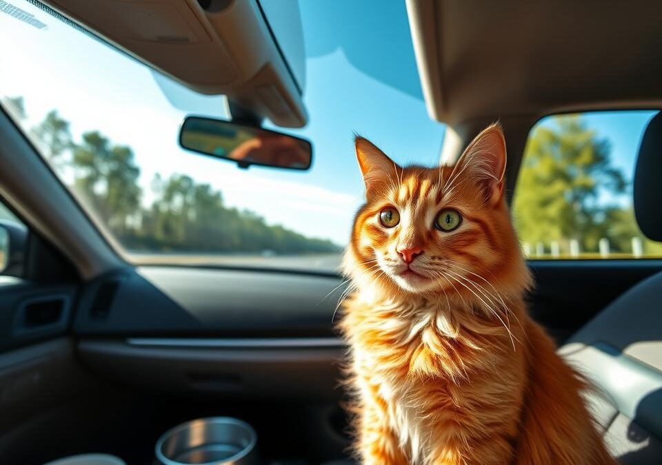Cestovanie s mačkou autom – Všetko, čo o tom potrebuješ vedieť!