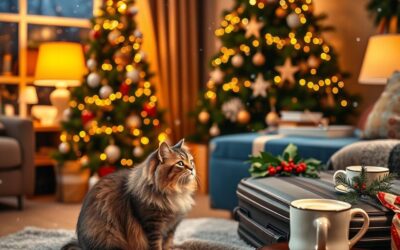 Cestuješ na Vianoce? Takto sa priprav, ak mačka zostáva doma