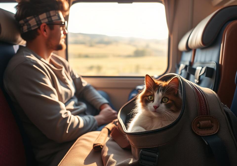 Cestovanie s mačkou vlakom – Všetko, čo o tom potrebuješ vedieť!