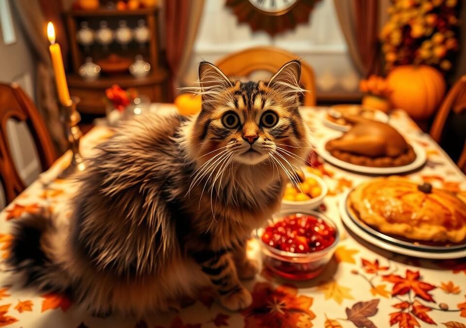 Deň vďakyvzdania očami mačky – za čo je tvoja mačka vďačná?