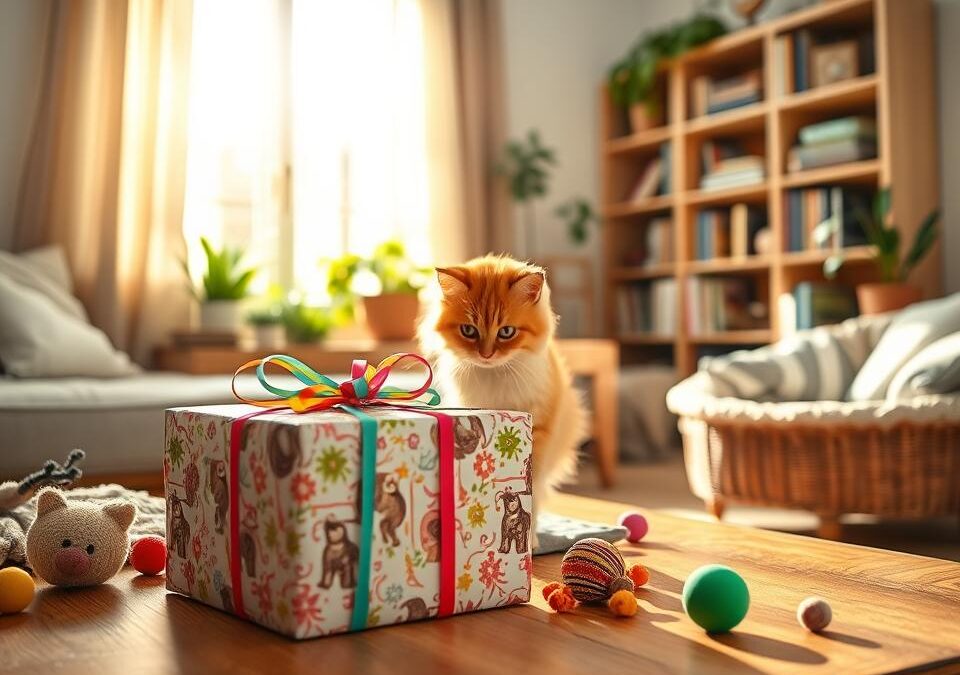Aký darček kúpiť priateľovi, ktorý má mačku?