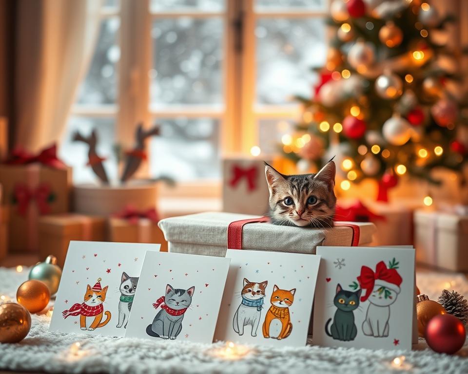 darčeková karta pre mačku