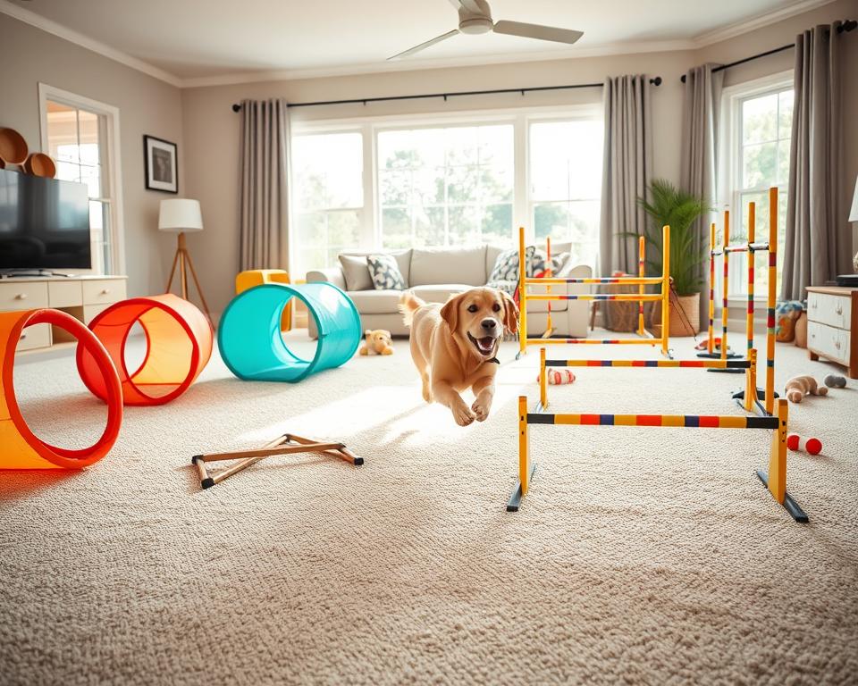 domáce prekážkové dráhy pre psov