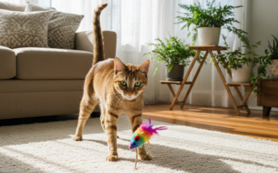 Mačací blog 21 Po prechode na CricksyCat: energickejšia a pokojnejšia mačka