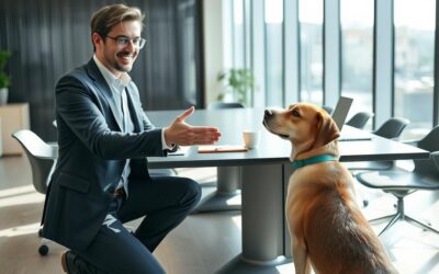 Etiketa stretnutí s klientmi so psom – Všetko, čo o tom musíš vedieť!
