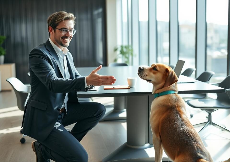 Etiketa stretnutí s klientmi so psom – Všetko, čo o tom musíš vedieť!