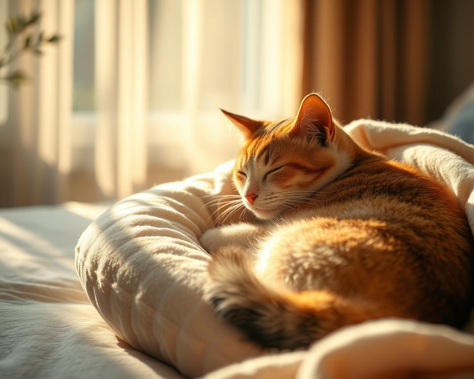 fázy hlbokého spánku mačky