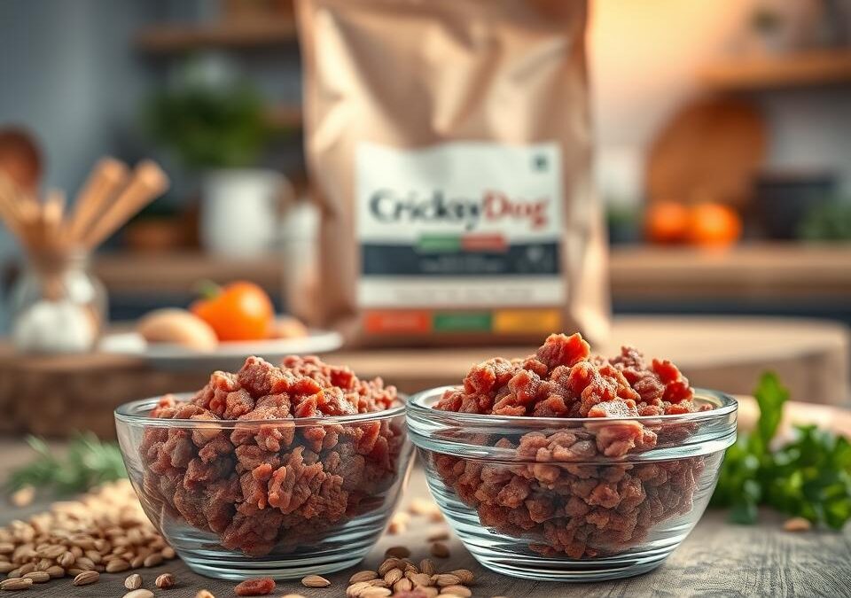 Prečo používame hovädziu mäsovú múčku v krmivách CricksyDog?