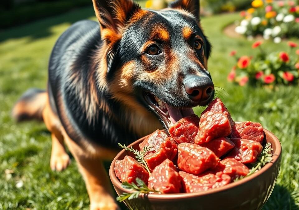 Výhody hovädzieho mäsa pre aktívnych a veľkých psov