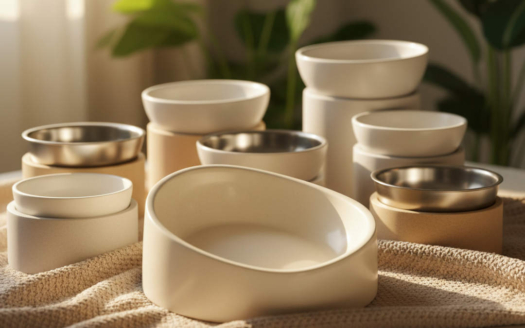 Úloha misky na kŕmenie – tvar, veľkosť, výška