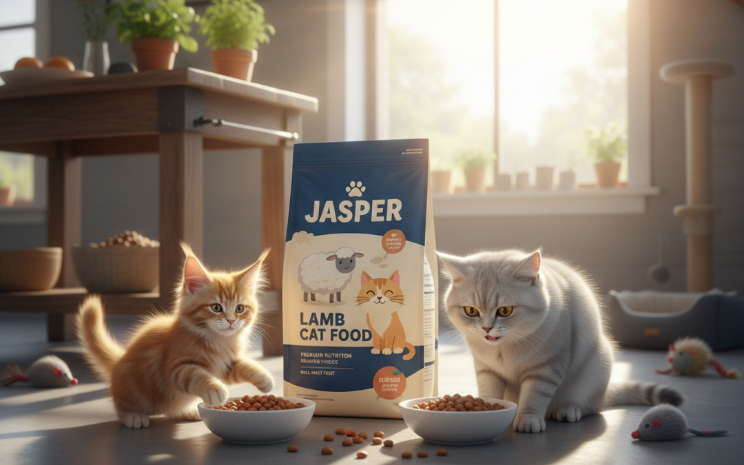 Skúsenosti s jahňacím krmivom Jasper u malých aj veľkých mačiek