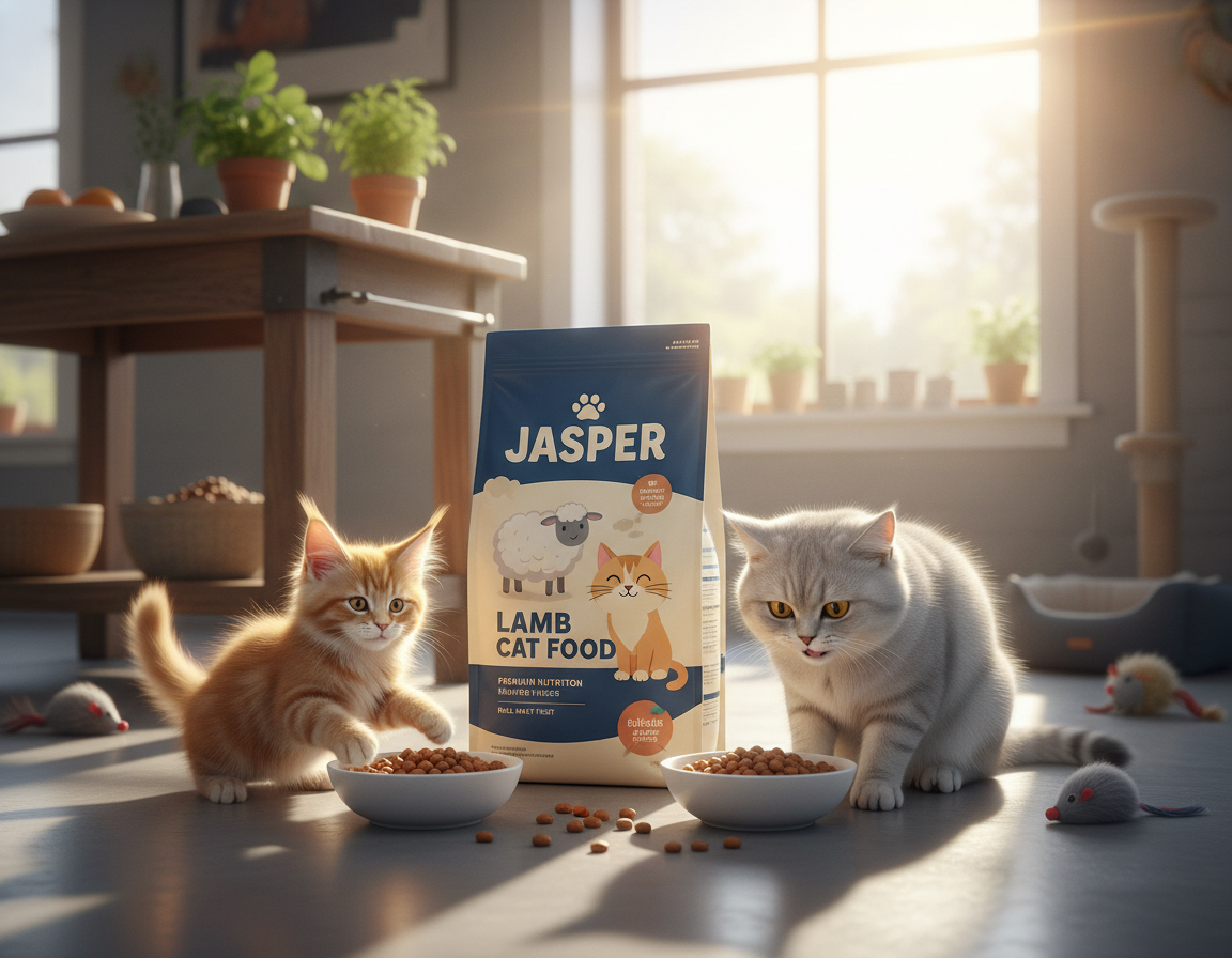 Skúsenosti s jahňacím krmivom Jasper u malých aj veľkých mačiek