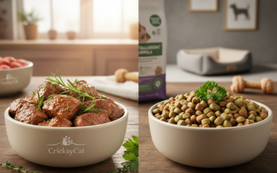 Mačací blog 22 Jahňacie krmivo CricksyCat vs veterinárne hypoalergénne krmivo