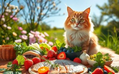 Mačací blog 17 Koniec zimy, začiatok jari – ako osviežiť stravu mačky