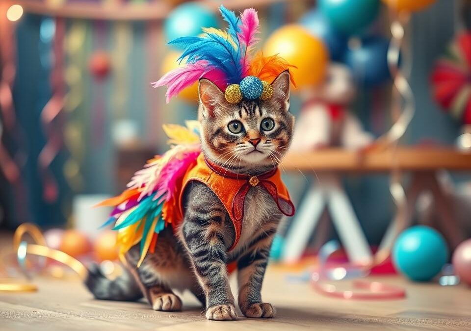 Karnevalový kostým pre mačku? – áno alebo nie?