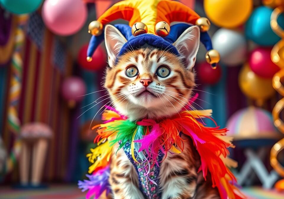 Karnevalový kostým pre mačku – možno sa jej bude páčiť