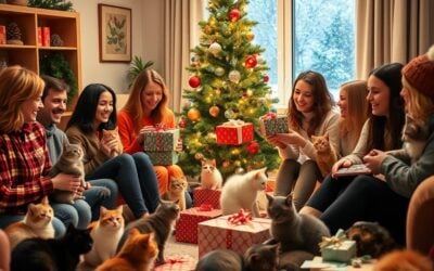 Hra na výmenu darčekov pre milovníkov mačiek – budovanie komunity počas sviatkov