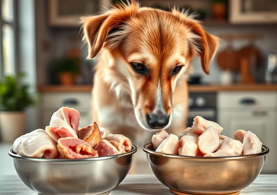 Krmivo s králikom vs krmivo s kuracím mäsom – čo si vyberajú majitelia alergických psov?