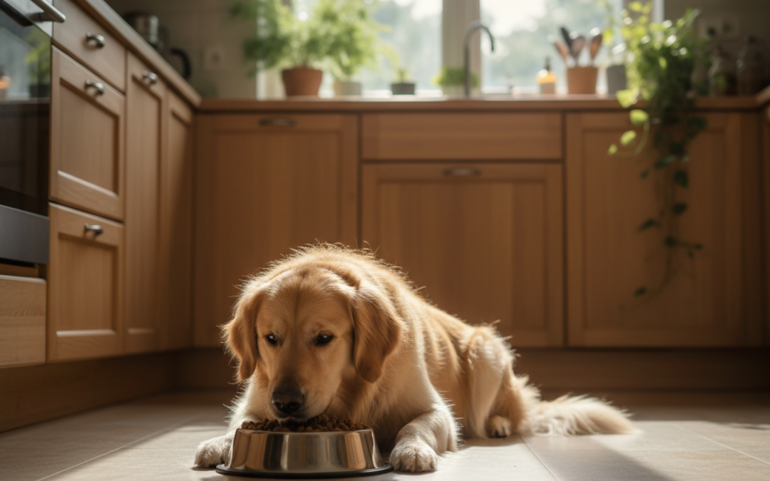 Počas jedenia psa nerušme – bezstresové kŕmenie