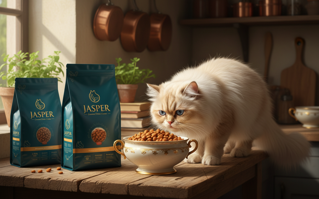 Nákup krmiva Jasper pre vyberavú mačku – odporúčané verzie