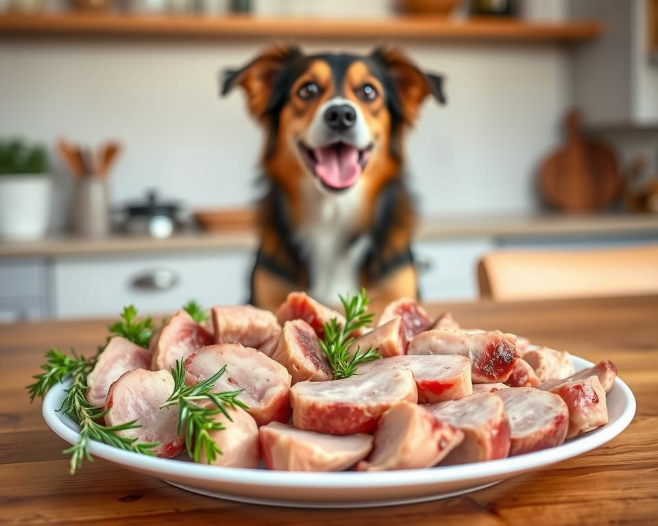 krmivo s králikom pre citlivého psa