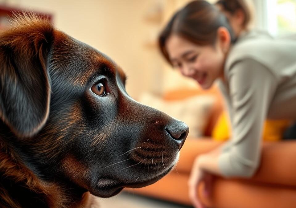 Tvoj pes cíti tvoju náladu – nauč sa reagovať na túto citlivosť