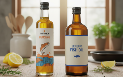 Mačací blog 16 Lososový olej Twinky vs bežný rybí olej – prečo sa oplatí prémiová voľba?