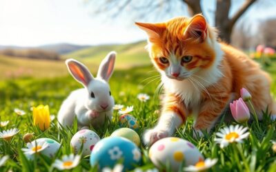 Mačací blog 18 Mačka a zajačik – veľkonočné mýty a realita