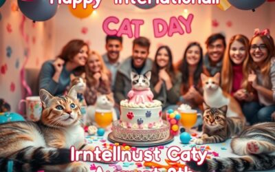 8. august – Medzinárodný deň mačiek: sviatočné tipy