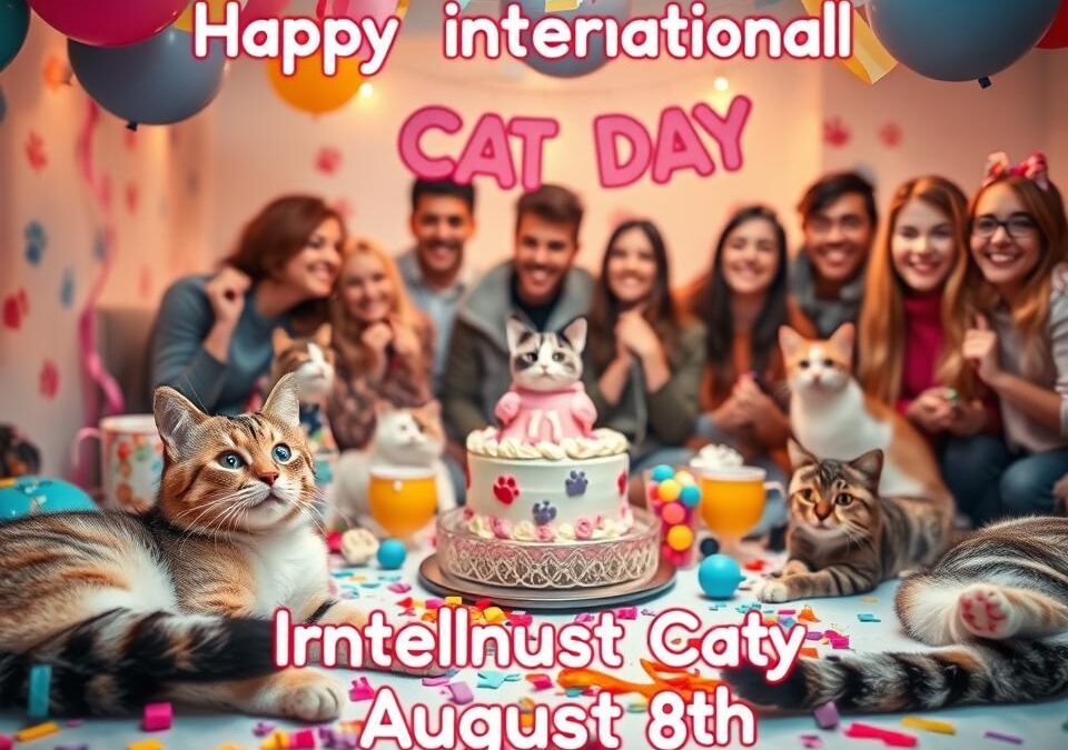 8. august – Medzinárodný deň mačiek: sviatočné tipy