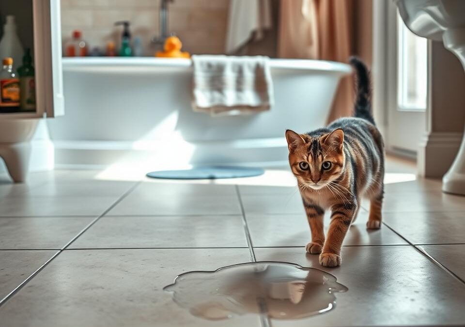 Nebezpečenstvá v kúpeľni pre mačky – Všetko, čo o tom potrebuješ vedieť!