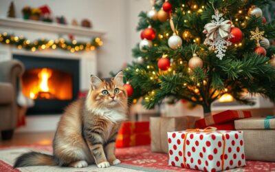 Mačka a vianočný stromček – ako urobiť sviatočnú výzdobu bezpečnou?