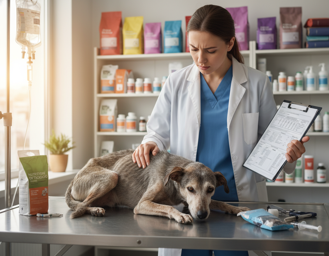 nedostatok živín u psov