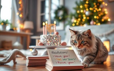 Mačka a novoročné predsavzatia – čo môžete zmeniť spolu