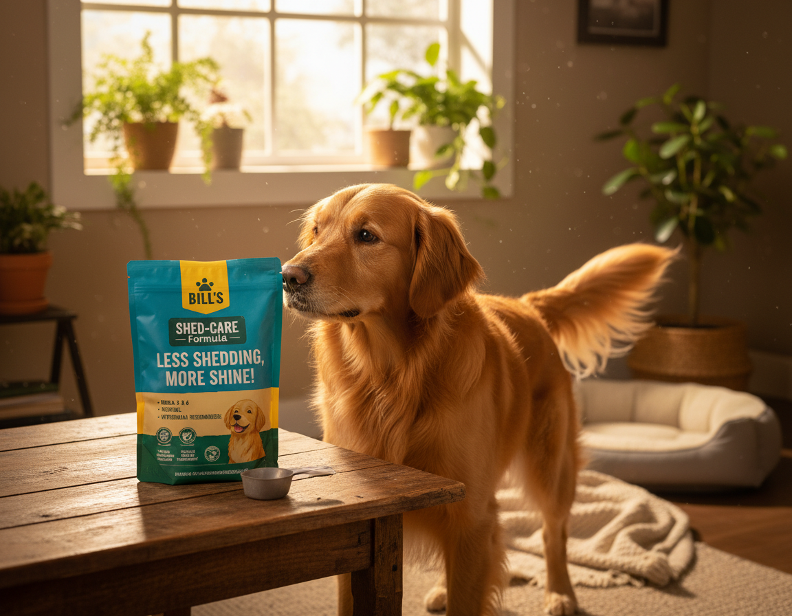 objednávka krmiva Bill’s proti vypadávaniu srsti