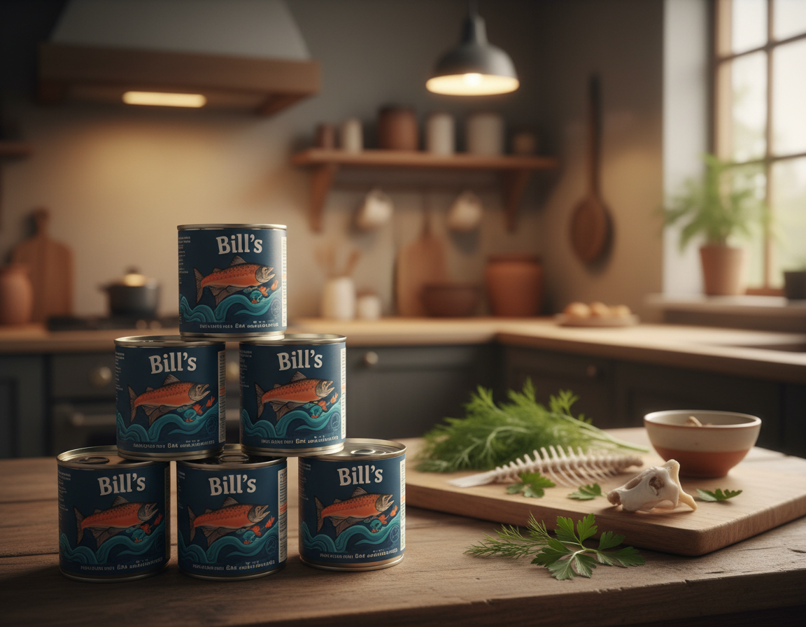 objednávka mokrého krmiva Bill’s s lososom