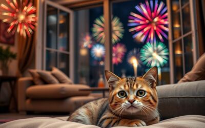 Mačací blog 16 Petardy a mačky – ako sa pripraviť na Silvester?