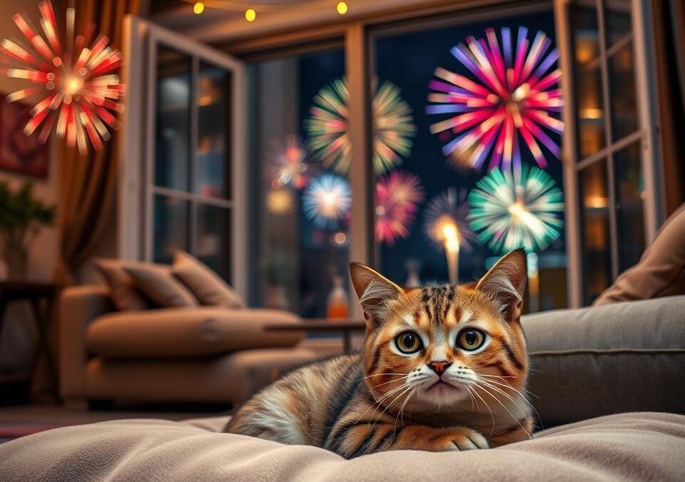 Petardy a mačky – ako sa pripraviť na Silvester?