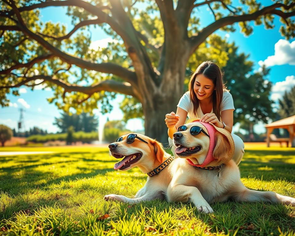 ochrana psa pred úpalom